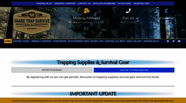 snare-trap-survive.com