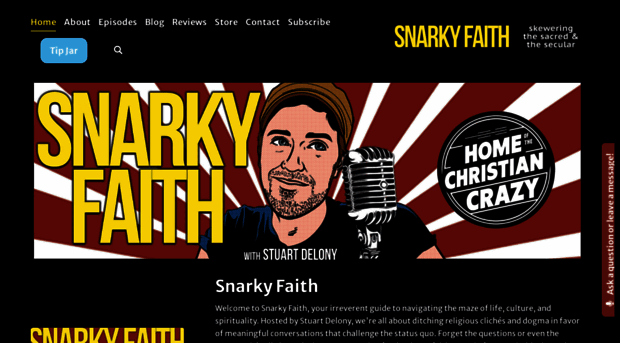 snarkyfaith.com