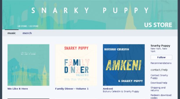 snarkypuppy.ropeadope.com
