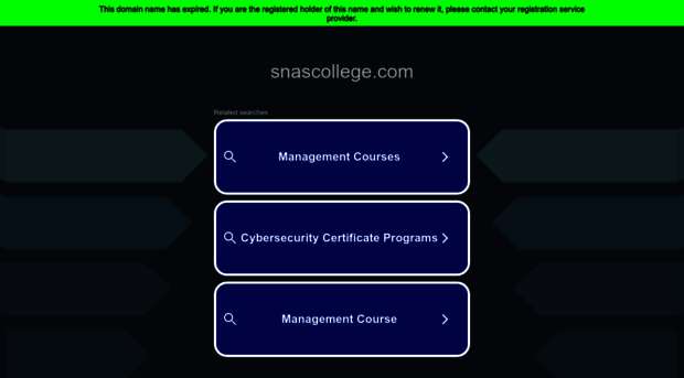 snascollege.com