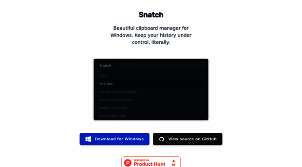 snatch.kasper.io