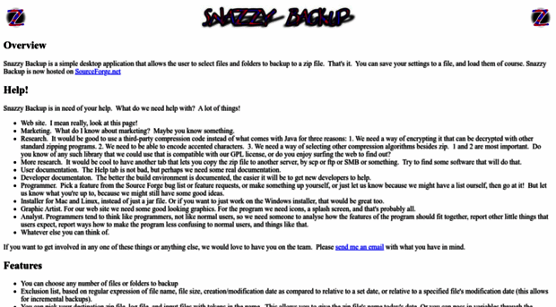 snazzybackup.sourceforge.net