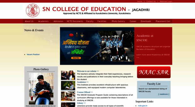 snce.net.in