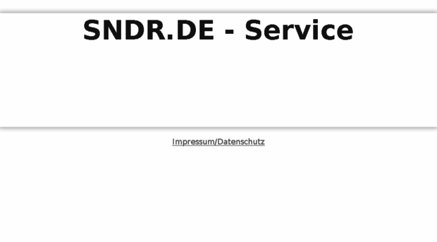 sndr.de