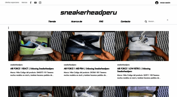 sneakerheadperu.com