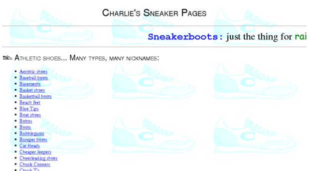 sneakers.pair.com