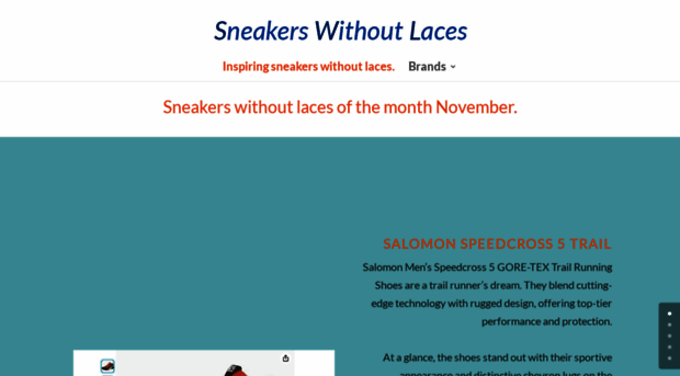 sneakerswithoutlaces.com