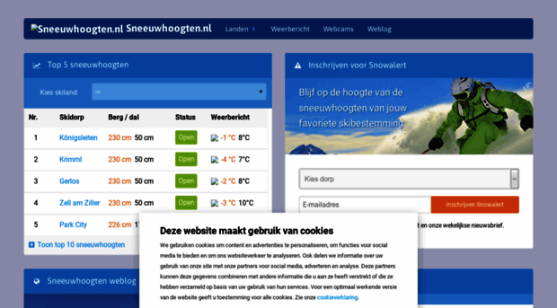 sneeuwhoogten.nl