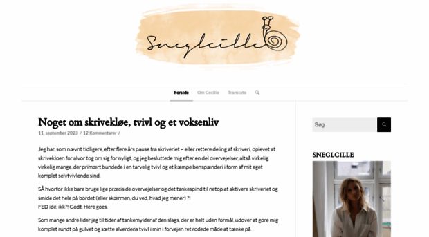 sneglcille.dk