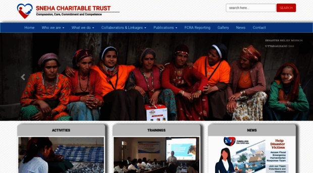 snehacharitabletrust.org