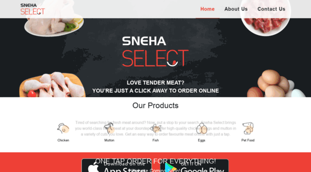 snehafresh.com