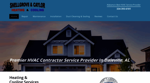 snellgroveandcaylorhvac.com