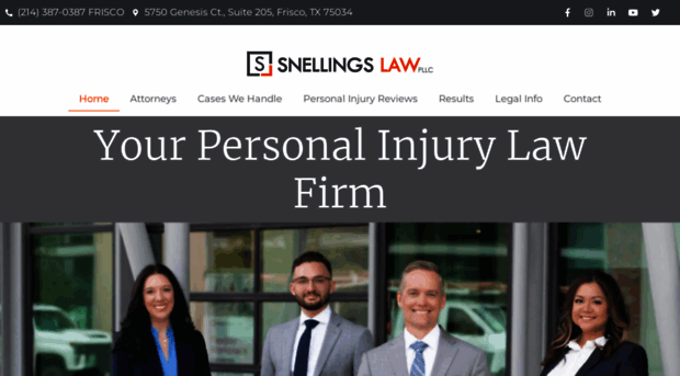 snellingsinjurylaw.com