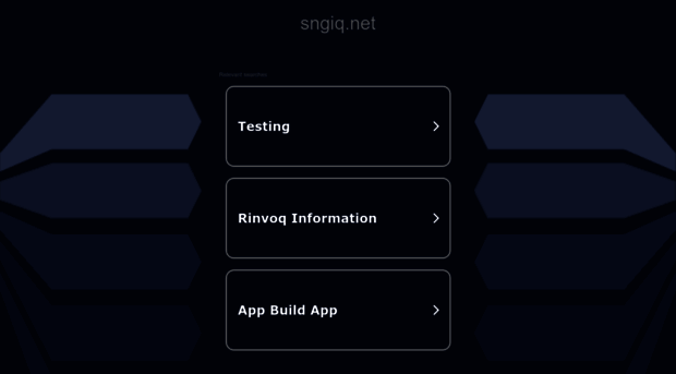 sngiq.net