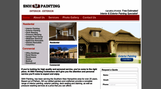 snhpaintingcontractors.com