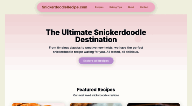 snickerdoodlerecipe.com