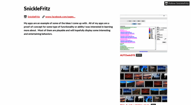 snicklefritz.itch.io