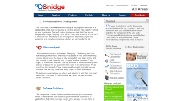 snidge.com