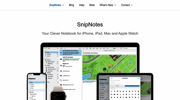 snipnotes.de