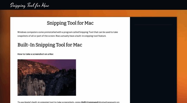 snippingtoolformac.com