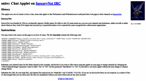 snirc.sourceforge.net