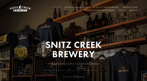 snitzcreekbrewery.com