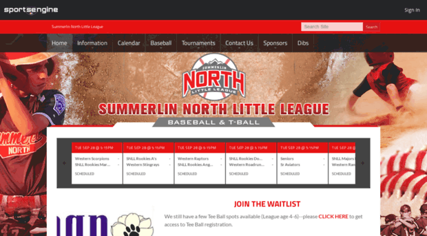 snll.sportngin.com