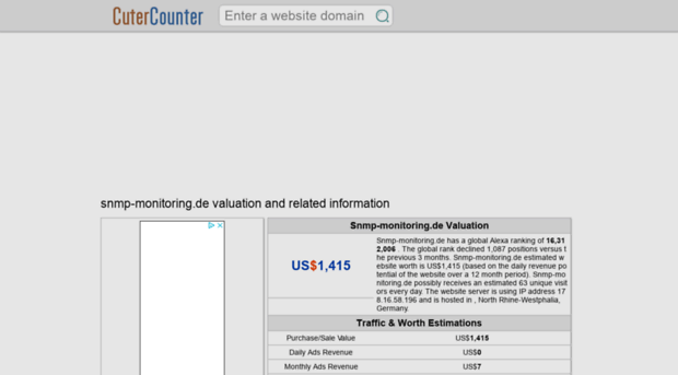 snmp-monitoring.de.cutercounter.com