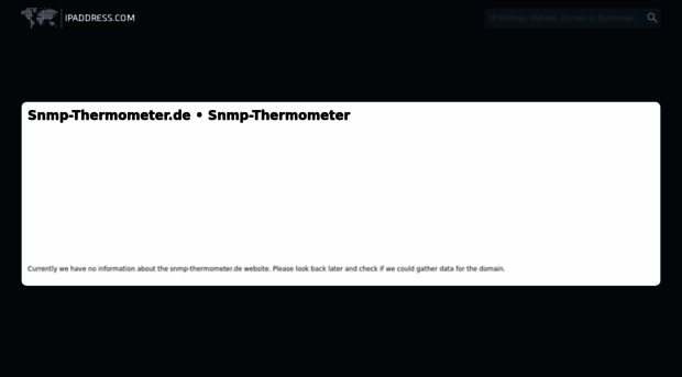 snmp-thermometer.de.ipaddress.com