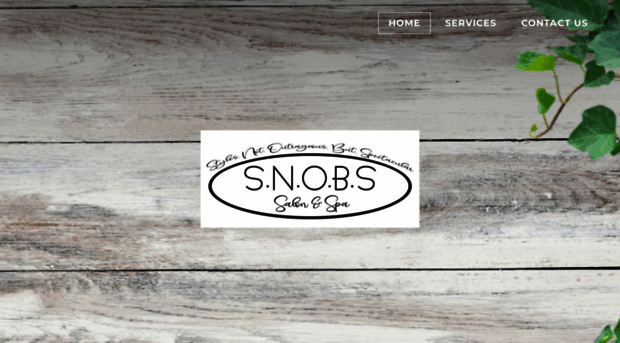 snobssalon.com