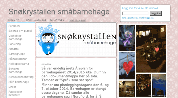 snokrystallen.barnehageside.no