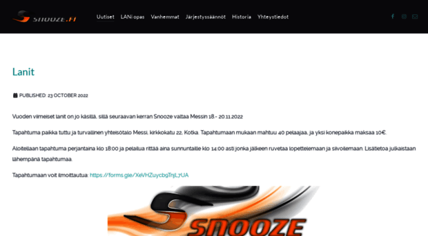 snooze.fi