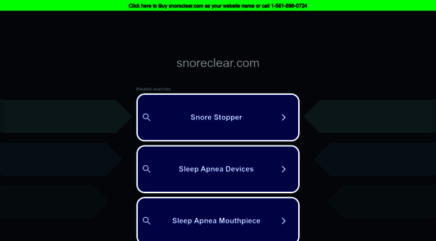 snoreclear.com