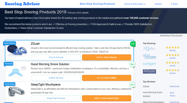 snoringadvisor.com