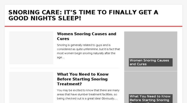 snoringcare.com