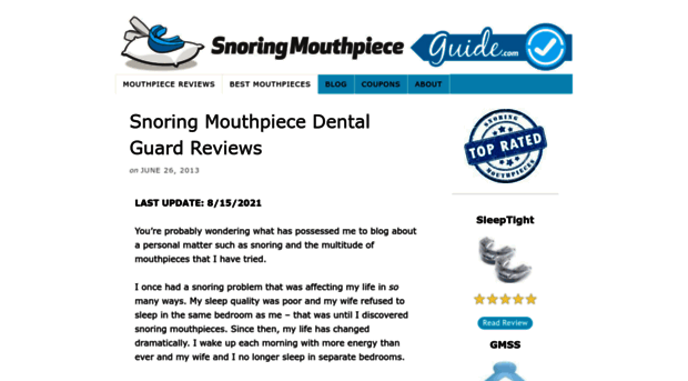 snoringmouthpieceguide.com