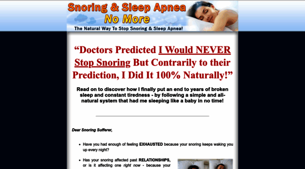 snoringsleepapneanomore.com