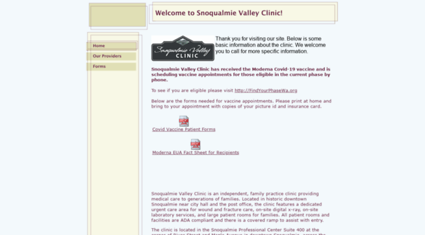 snovalleyclinic.com