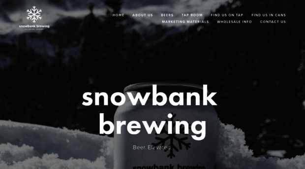 snowbank.beer