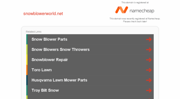 snowblowerworld.net