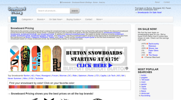 snowboardpricing.com