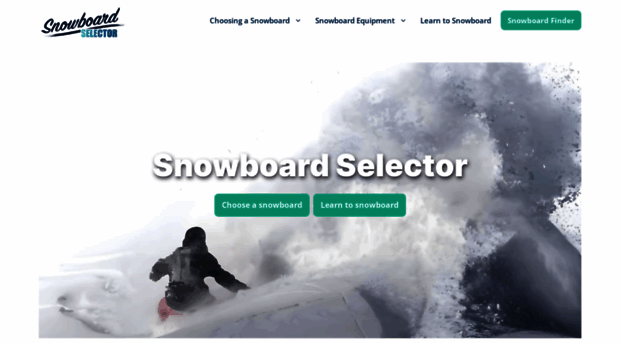 snowboardselector.com