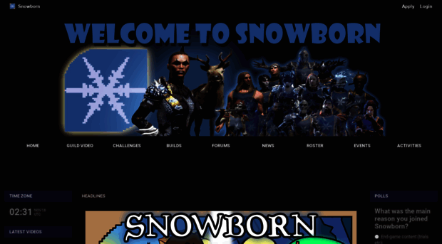 snowborn.shivtr.com