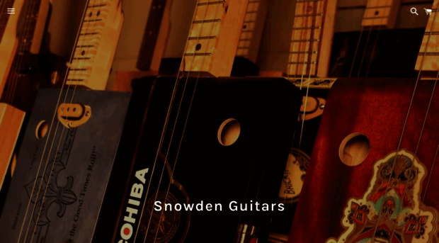 snowdenguitars.com