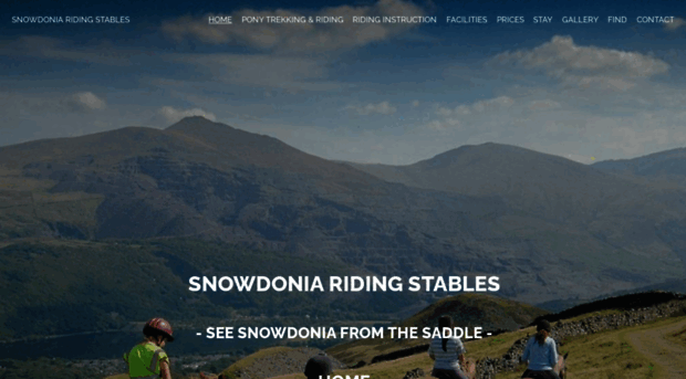 snowdoniaridingstables.co.uk