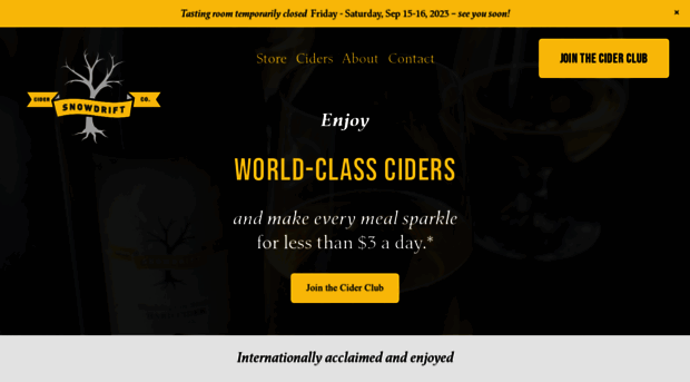 snowdriftcider.com