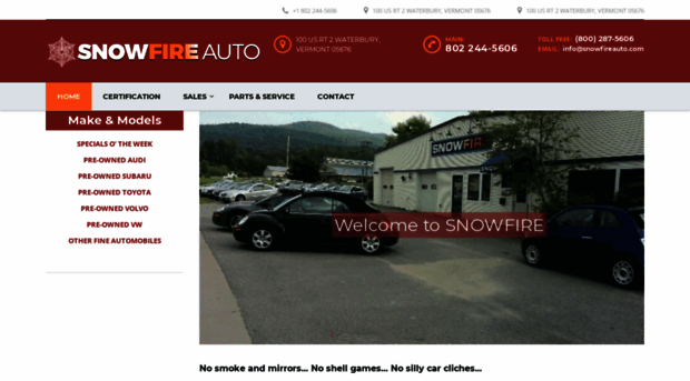 snowfireauto.com