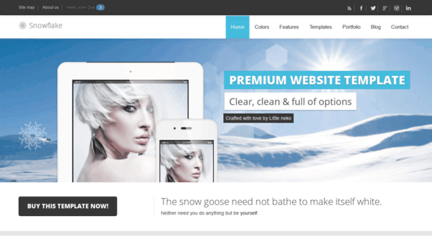 snowflake-premium-website-template.little-neko.com