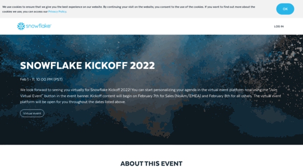 snowflakekickoff.com