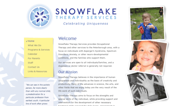 snowflaketherapy.com